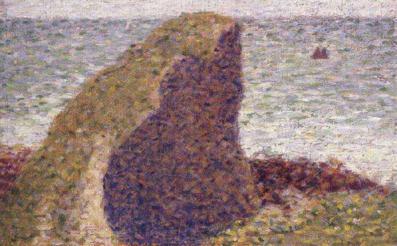 Georges Seurat Study for Le Bec du Hoc,Grandcampe France oil painting art